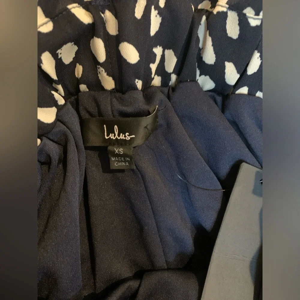 Lulus chic navy